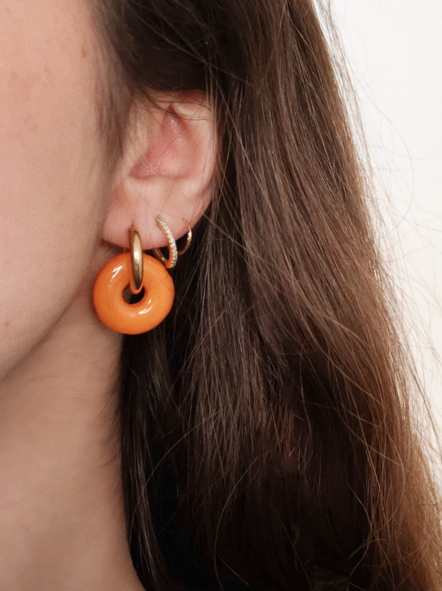 Boucles d&#039;oreilles Halo