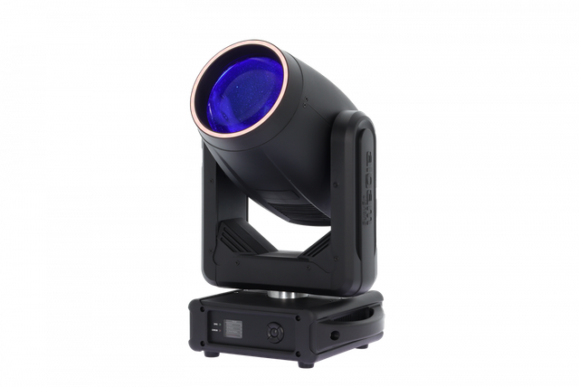  ALGAM LIGHTING MB200 - Lyre Beam 200W LED, anneau LED RGB, prismes 