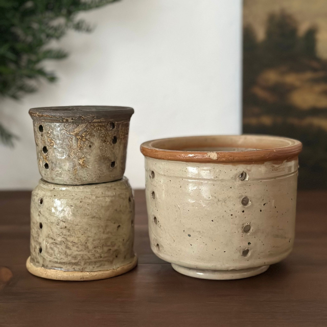 les faisselles en grés