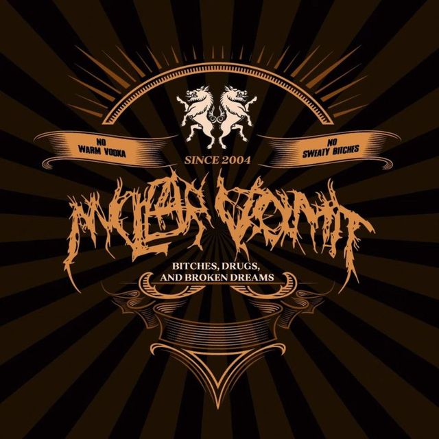 CD - Nuclear Vomit ‎– Bitches, Drugs and Broken Dreams (Jewel Case)