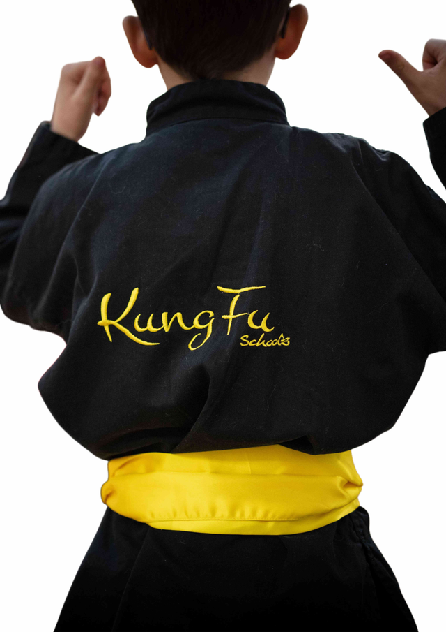 Students Black Kung Fu Suit