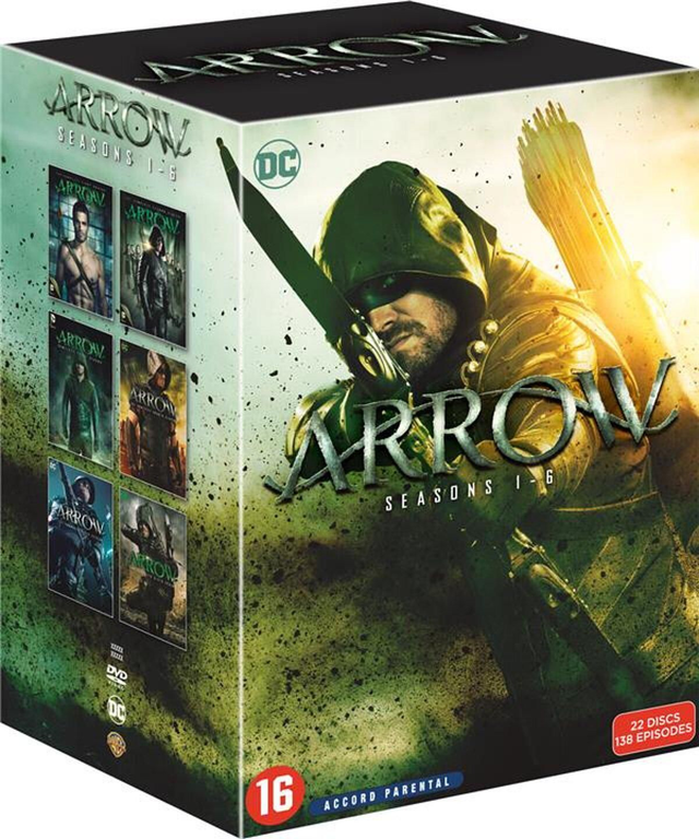 coffret Dvd Arrow, saisons 1 à 6, 138 épisodes. Neuf sous blister.