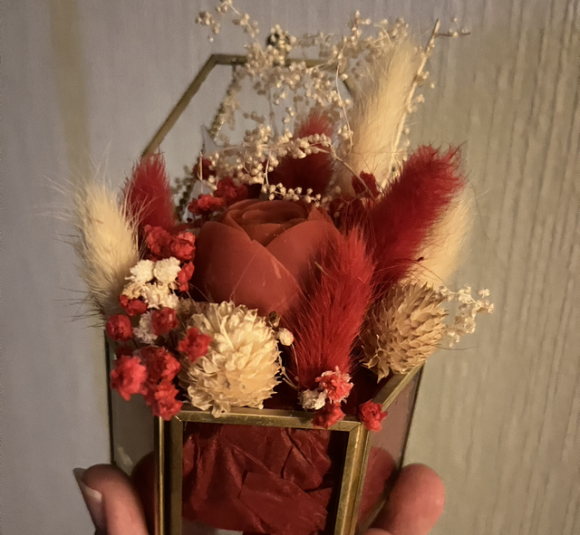 Bouquet rouge parfumé cerise noire 