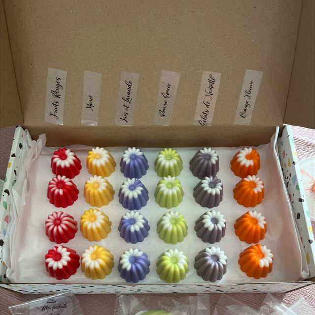 Fondants parfumés Cannelés 