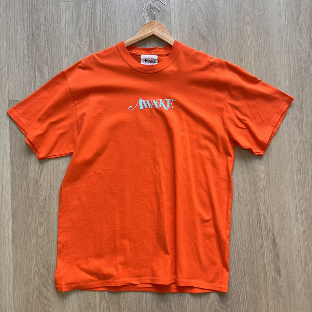 Awake T-Shirt Orange Size XL - PRE-OWNED