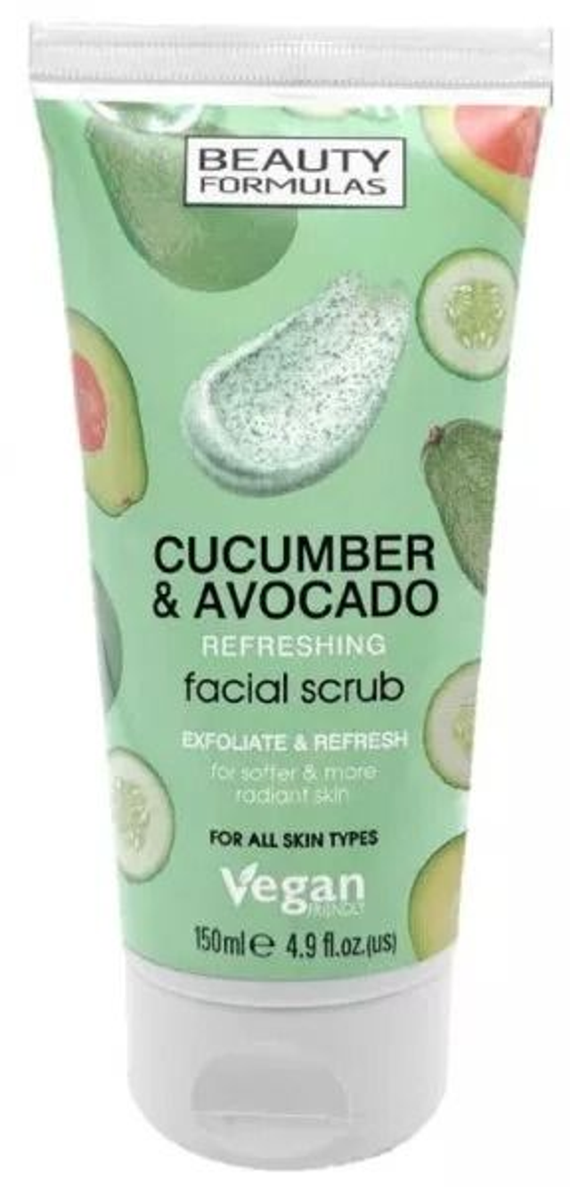 B/ Formulas: Cucumber & Avocado Scrub 150ml