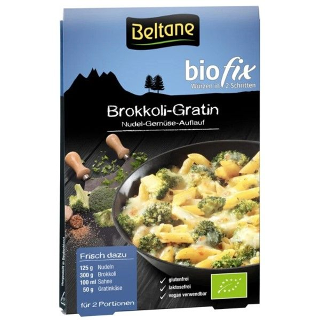 Beltane Biofix Brokkoli-Gratin, 22,6g Packung