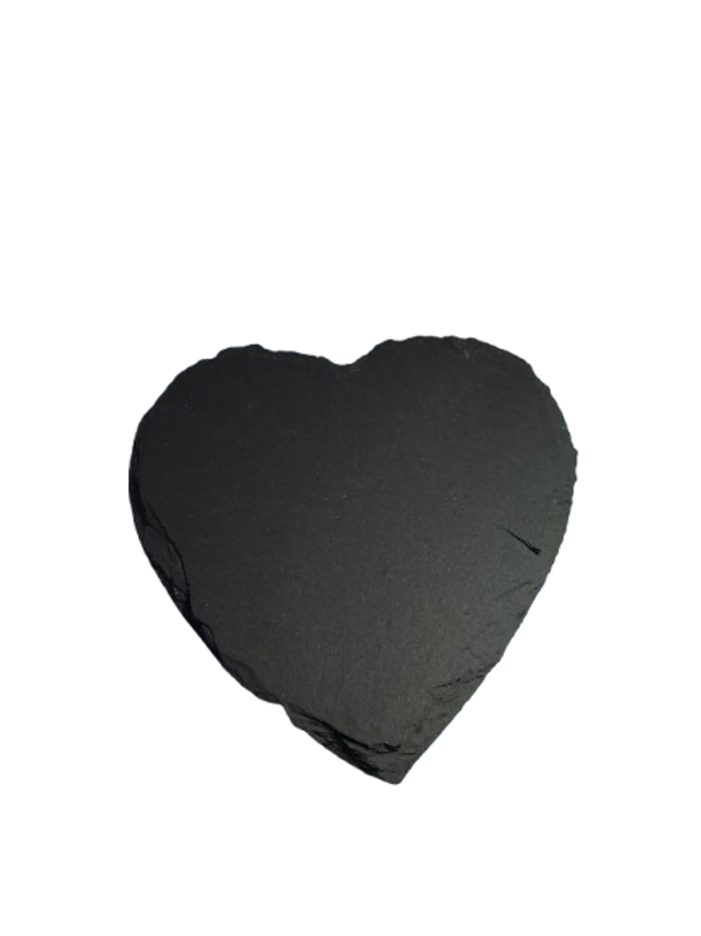 Ardoise en Cœur à Graver – Cadeau Personnalisé