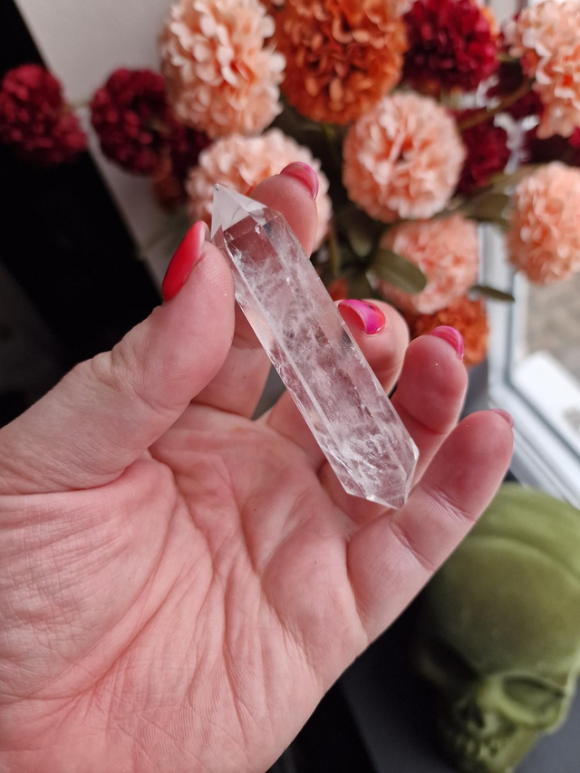 Clear quartz dt point