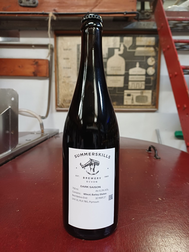 Dark Saison 6.3% 750ml