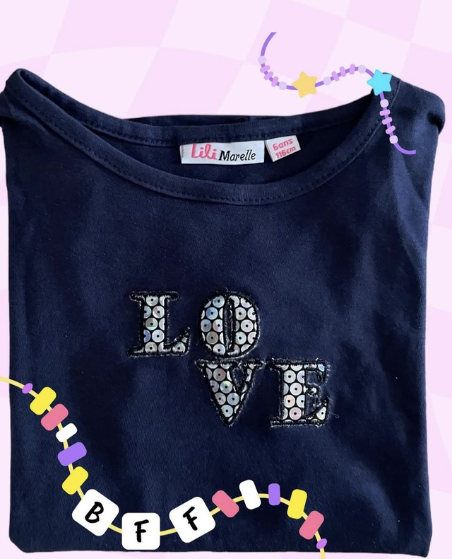 fichier broderie love  appliqué - Cadre 10x10 / 12 Formats