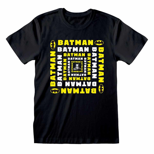 DC: Batman (Square Name) Men's T-Shirt