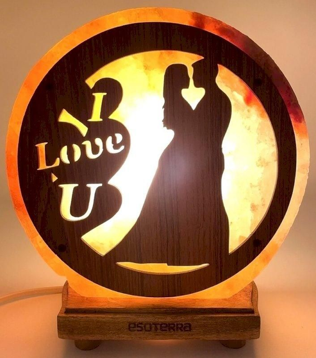 Lampe de Sel "Love You"