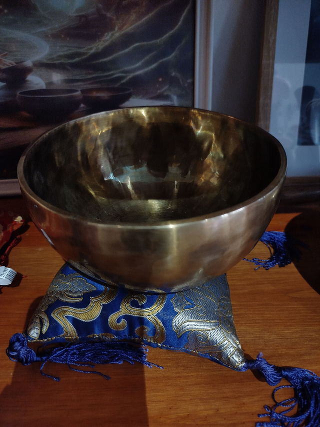 Bol tibetain  880g  17 cm diamètre 