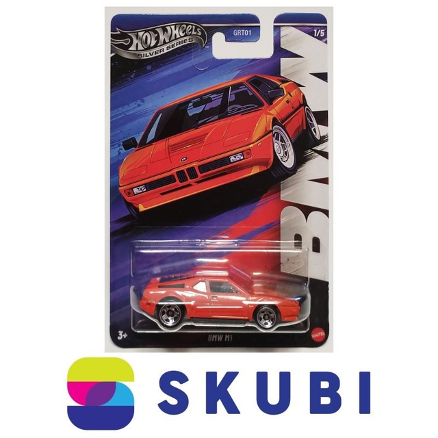 BMW M1 - 1/5 Hot Wheels Silver Series