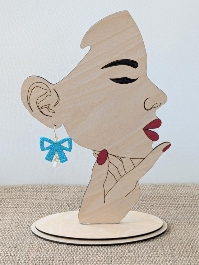 Bow Drop Earrings (1)