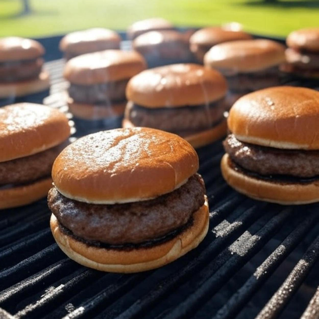 Hamburger Bio Frozen / Steak haché Bio congelés (2 )