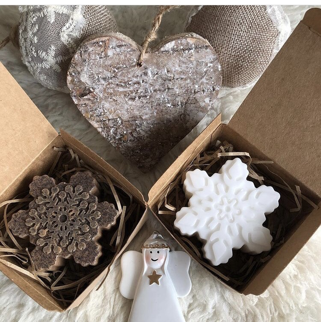 Snowflake Soap 