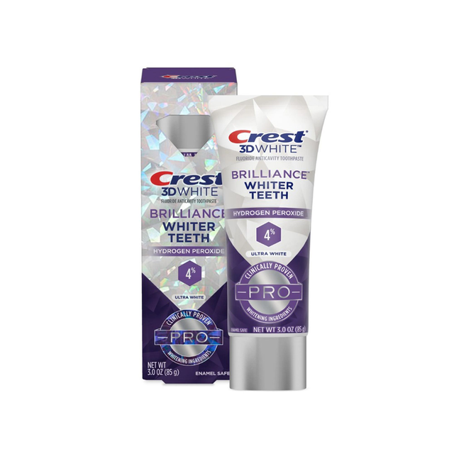 CREST 3D White Brillance Ultra white 4% HP