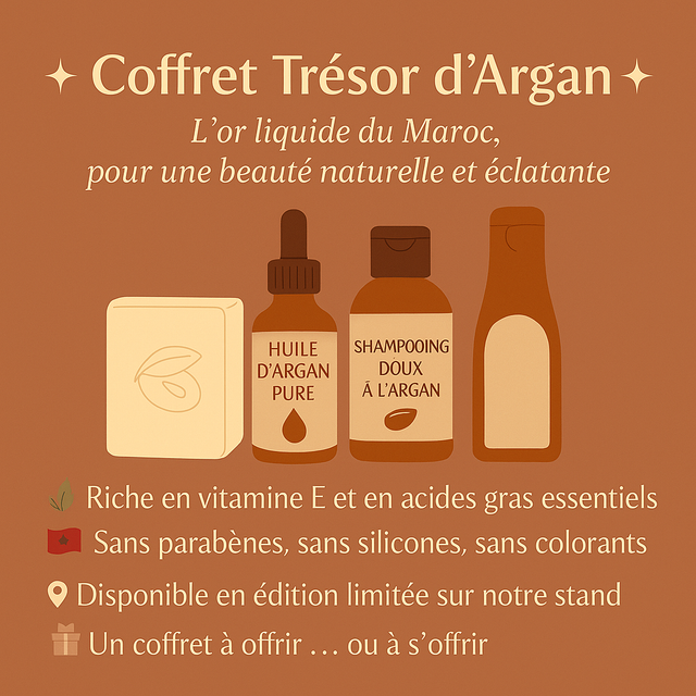Coffret trésor d'Argan 