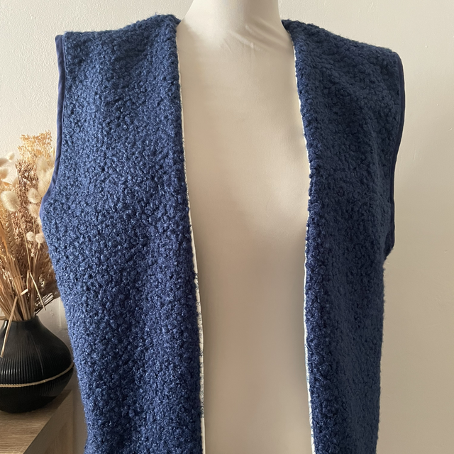 Gilet sans manches réversible 
