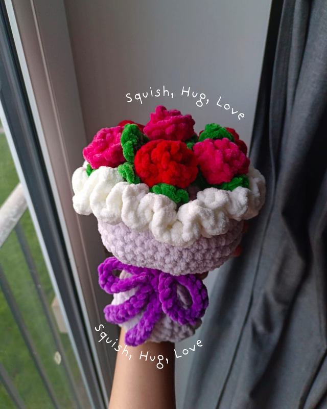 Forever flower bouquet - Rose Version