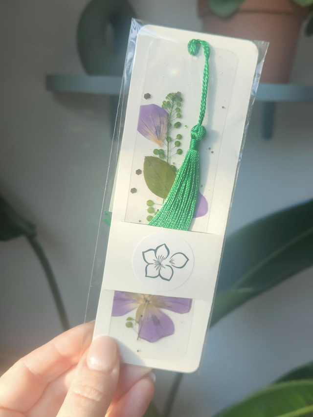 Marque page Rozanne vert