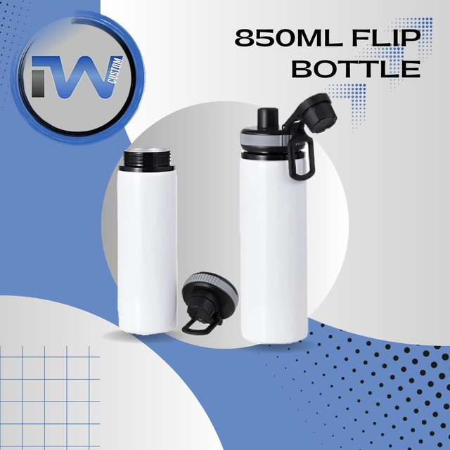 850ml Flip Bottle