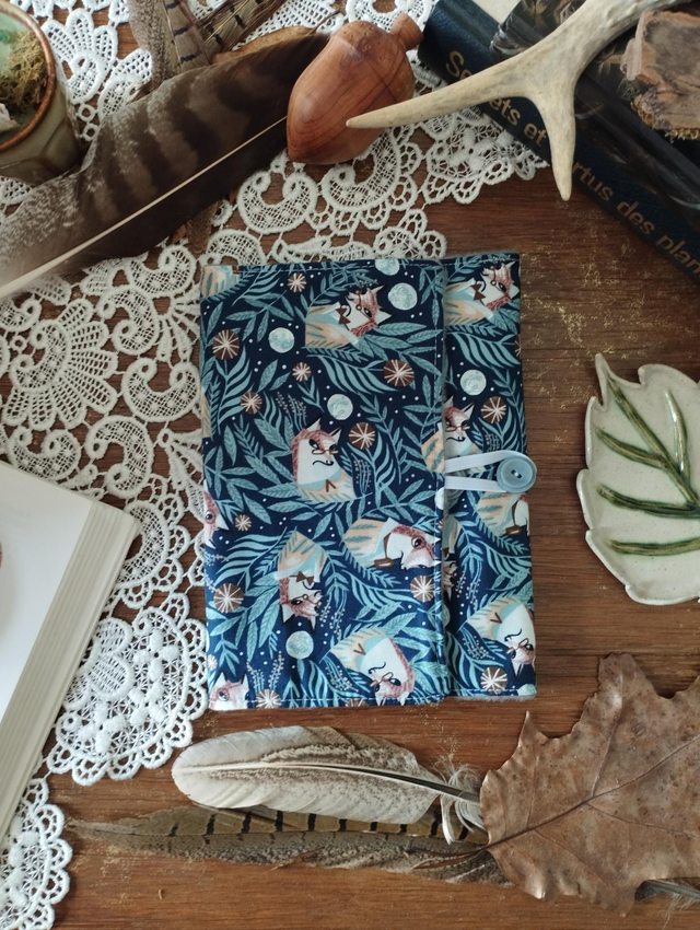 Protège livre Renard savant