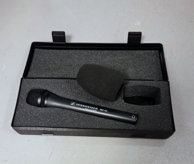 Sennheiser MD46 Microphone, Reportermik XLR
