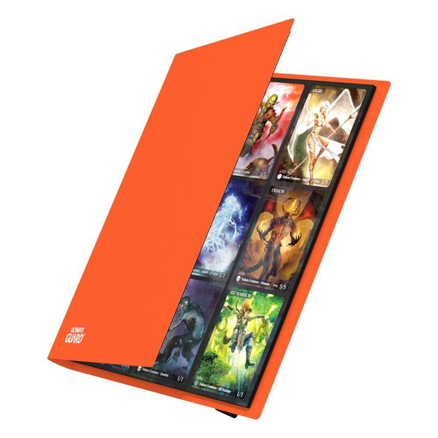 Classeur souple orange 360 cartes Ultimate guard