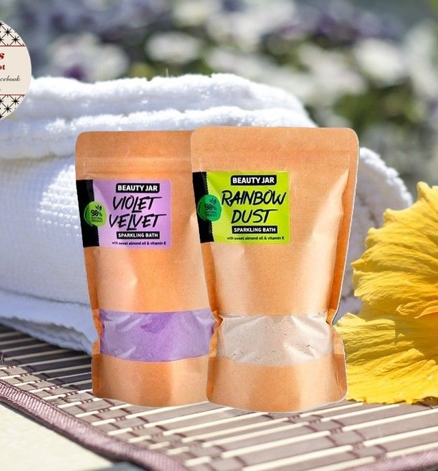 Beauty Jar " Poudres de bain scintillante "