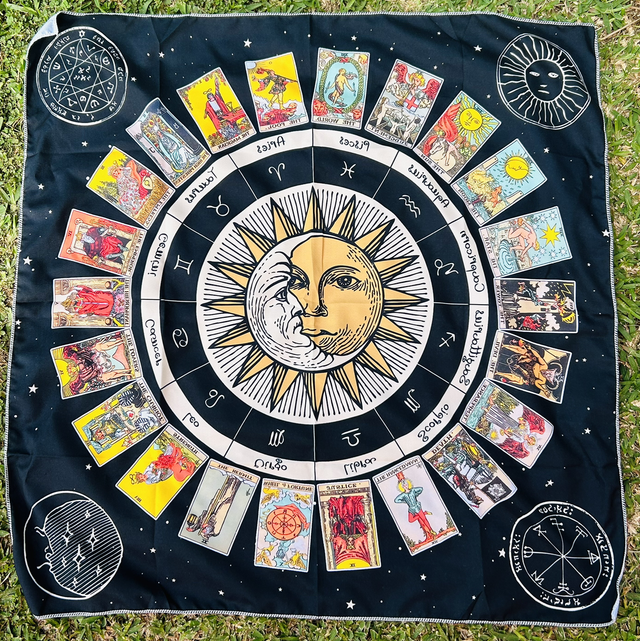 Nappe à tarot 