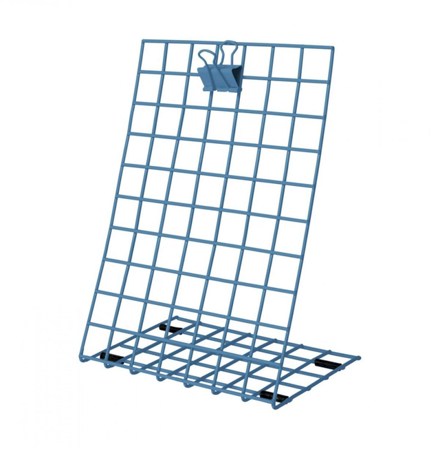 GRID SIGN PASTEL BLUE