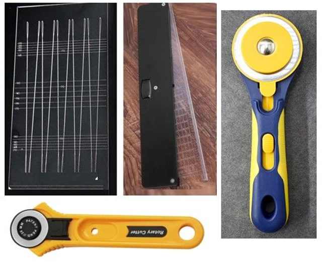 05H ... Outil coupe de bande de latex plate