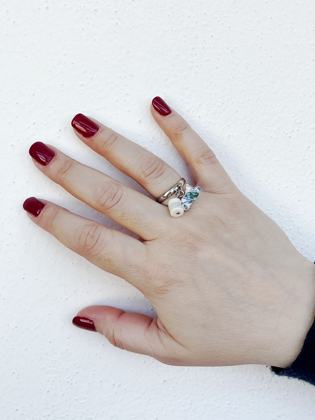 Anello Giugno Fatto a Mano Regolabile e Personalizzato per il Mese di Nascita