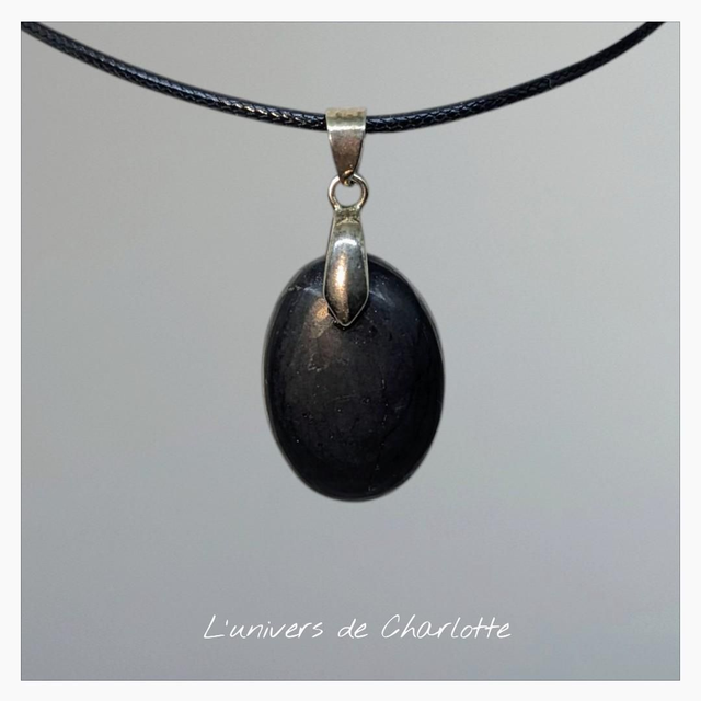 Pendentif &quot;Shungite&quot; PN-004