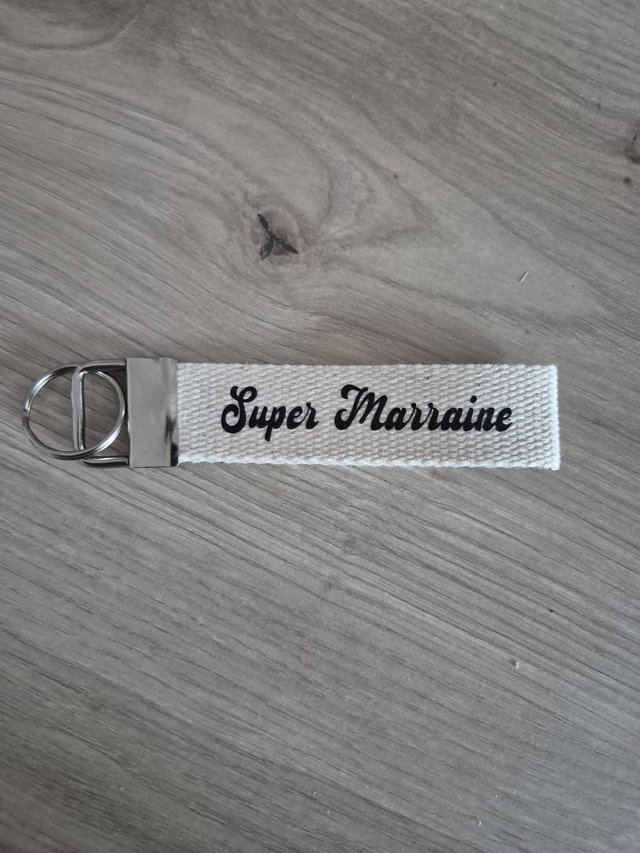 Porte clef Super Marraine 