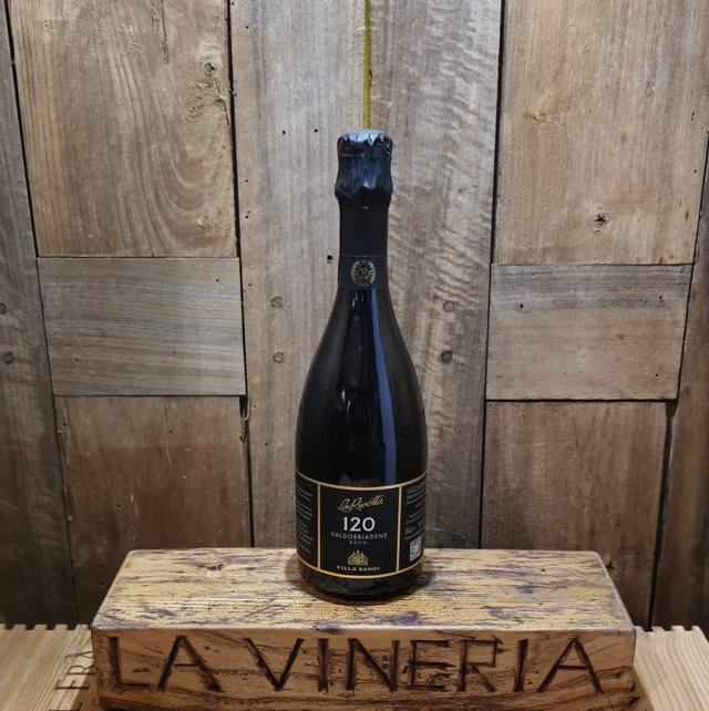 Prosecco Valdobbiadene Superiore Extra Brut &quot;La Rivetta&quot; 120 Mesi DOCG Villa Sandi Vol. 11.5% cl75