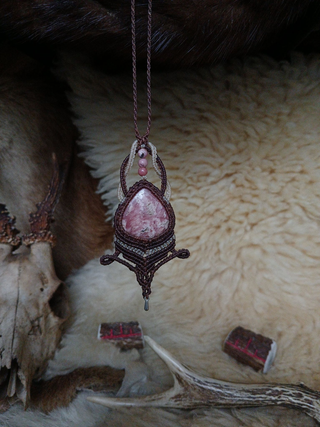 Cœur de Freyja – Rhodochrosite