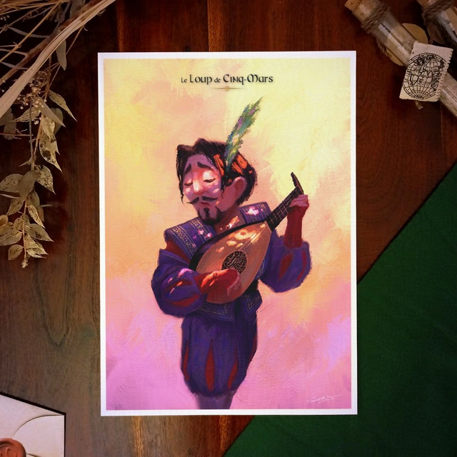 Poster InFabulis l'Héritage Oublié™ - Le Loup de Cinq-Mars