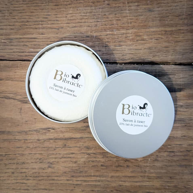 Savon a raser + boite