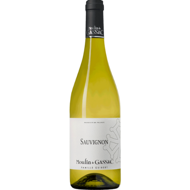 IGP PAYS D'OC - SAUVIGNON - MOULIN DE GASSAC BLC 0.75 L / 12%
