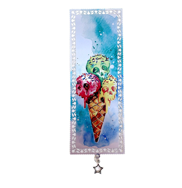 Marque-page aluminium Ice Scream