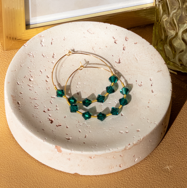 Créole "Syracuse" Vert émeraude