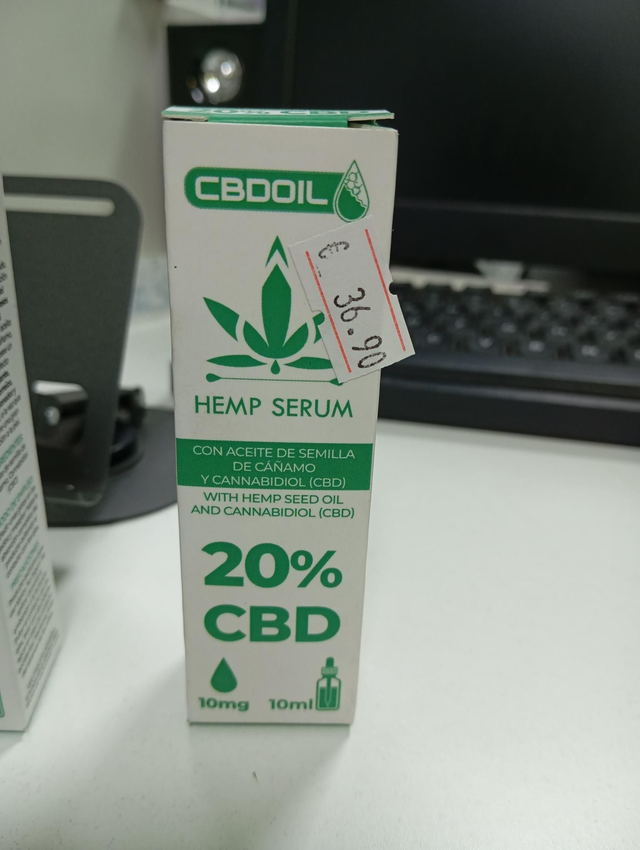 Aceite CBD Hemp Serum 20% 10ml