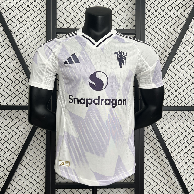 Camiseta 2ª Manchester United- Versión Jugador- 25-26