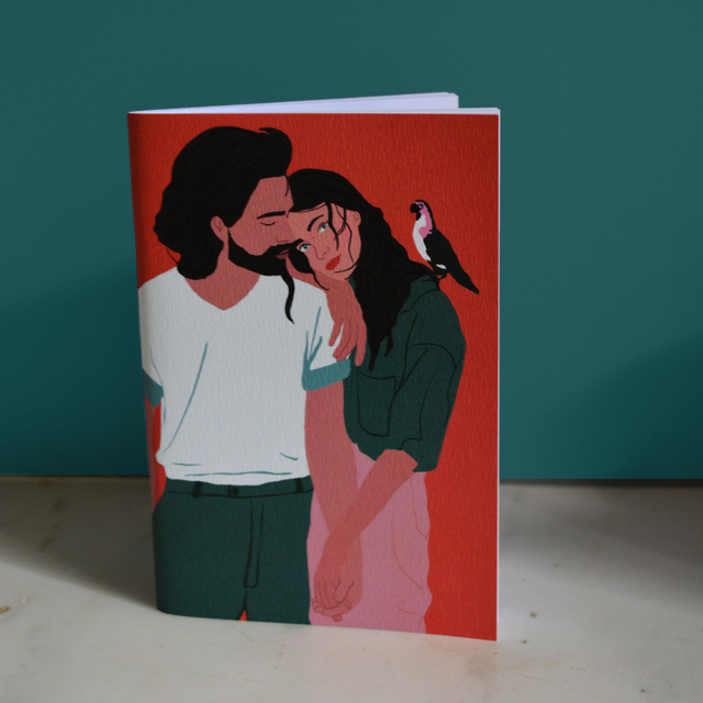 01 Collection Carnet - Les amoureux l Main dans la main