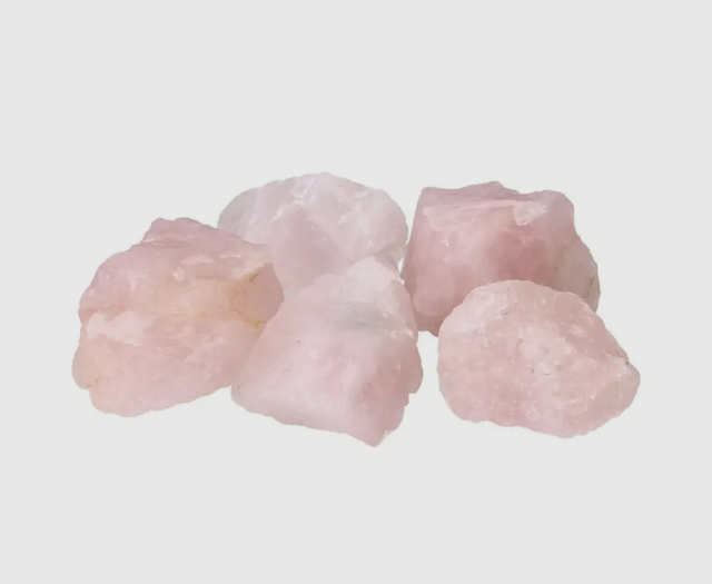 Ruusukvartsi raakakivi