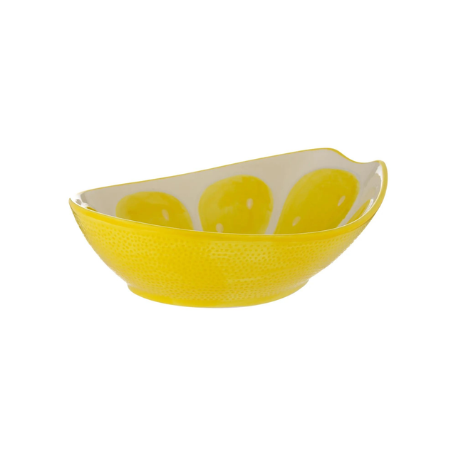 World Foods 22cm Lemon Oval Bowl